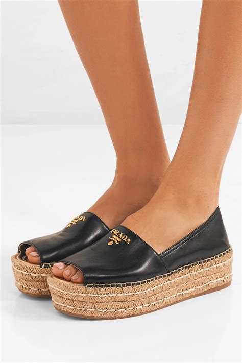 espadrilles prada femme|prada spandrels for women.